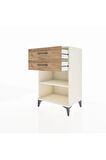 Hyperion Komodin Tek Raflı 2 Çekmeceli 60x44x96 Aytaşı-Çam