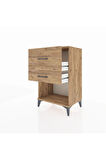 Hyperion Komodin 2 Çekmeceli 60x44x96 Çam-Çam