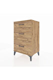 Hyperion Komodin 3 Çekmeceli 60x44x96 Çam-Çam
