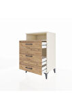 Hyperion Komodin Tek Raflı 3 Çekmeceli 60x44x96 Aytaşı-Çam