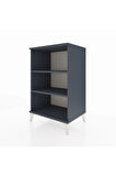 Hyperion Komodin 2 Raflı 60x44x96 Antrasit-Antrasit