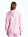Düz Uzun Kollu Oversize Kadın Hoodie