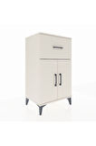 Hyperion Komodin Tek Raflı Tek Çekmeceli 2 Kapaklı 60x44x106 Aytaşı-Aytaşı