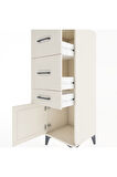 Hyperion Dolap 3 Çekmeceli Tek Kapaklı 44x44x134 Aytaşı-Aytaşı