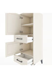 Hyperion Dolap 3 Raflı 2 Çekmeceli 2 Kapaklı 44x44x134 Aytaşı-Aytaşı
