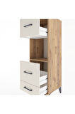 Hyperion Dolap Tek Raflı 3 Çekmeceli 44x44x134 Çam-Aytaşı