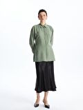 Düz Oversize Kadın Gömlek Tunik