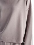 Dik Yaka Oversize Kadın Sweatshirt