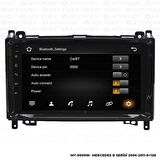 Araç Multimedya Mercedes W245 Android 12 Carplay 4Gb Ram + 64Gb Hdd Navigasyon Ekran MYW