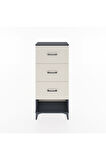 Hyperion Dolap 3 Çekmeceli 60x44x134 Antrasit-Aytaşı