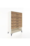 Hyperion Dolap 5 Çekmeceli 88x44x134 Aytaşı-Çam