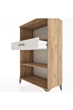 Hyperion Dolap 2 Raflı Tek Çekmeceli 88x44x134 Çam-Aytaşı