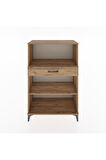 Hyperion Dolap 2 Raflı Tek Çekmeceli 88x44x134 Çam-Çam