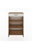 Hyperion Dolap 2 Raflı Tek Çekmeceli 88x44x134 Çam-Aytaşı