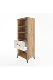 Hyperion Dolap 3 Raflı Tek Çekmeceli 60x44x163 Çam-Aytaşı