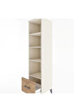 Hyperion Dolap 4 Raflı Tek Çekmeceli 44x44x182 Aytaşı-Çam