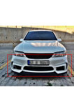 OPEL VECTRA B KASA F80 GÖRÜNÜMLÜ ÖN TAMPON + LİP FİBERGLASS BOYASIZ