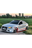 AUDİ A3 SEDAN R  Uyumlu MARŞPİYEL SAĞ SOL TAKIM FİBERGLASS BOYASIZ