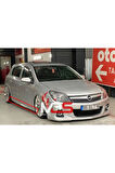 OPEL ASTRA H AERO MARŞPİYEL SAĞ SOL TAKIM FİBERGLASS BOYASIZ