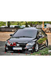 HONDA CİVİC FD6 Uyumlu ÖN TAMPON EKİ KARLIK MAKYAJSIZ KASA FİBERGLASS BOYASIZ