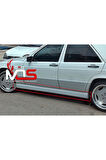 MERCEDES 190E Uyumlu MARŞPİYEL SAĞ SOL TAKIM FİBERGLASS BOYASIZ