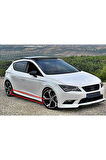 SEAT LEON 3 v 3.5 AERO Uyumlu MARŞPİYEL SAĞ SOL TAKIM FİBERGLASS BOYASIZ
