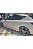 SEAT LEON MK3 R UYUMLU  MARŞPİYEL SAĞ SOL TAKIM FİBERGLASS BOYASIZ