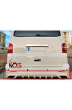 VW TRANSPORTER T5 ARKA TAMPON EKİ KARLIK FİBERGLASS BOYASIZ Uyumlu