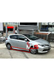TOYOTA AURİS UYUMLU MARŞPİYEL SAĞ SOL TAKIM 2013-2018 FİBERGLASS BOYASIZ