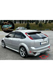 FORD FOCUS 2 EGZOZ GÖRÜNÜMLÜ ARKA TAMPON EKİ FİBERGLASS BOYASIZ