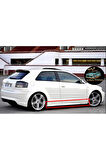 AUDİ A3 HB MARŞPİYEL SAĞ SOL TAKIM FİBERGLASS BOYASIZ