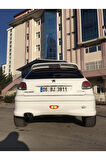 PEUGEOT 206 UYUMLU RC SPOYLER FİBERGLASS BOYASIZ