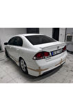 HONDA CİVİC FD6 MUGEN ARKA TAMPON EKİ FİBERGLASS BOYASIZ
