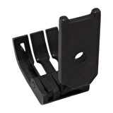 Sando S570H 1/4 R2,6 Çift İğne 6,4 mm 2,6 mm Genişliğinde Sağ Çimalı Ayağı