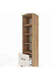 Hyperion Dolap 4 Raflı 2 Çekmeceli 44x44x195 Çam-Aytaşı
