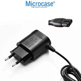 Microcase EU - HQ8505 Charger Philips Tıraş Makineleriyle Uyumlu Şarj Cihazı - SİYAH AL5334