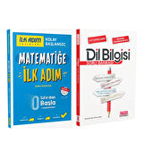 İlk Adım Yayınları Matematiğe İlk Adım ve AKM Dil Bilgisi Soru Bankası Seti 2 Kitap