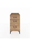 Kronos Komodin 3 Çekmeceli 44x59x80 Çam-Çam