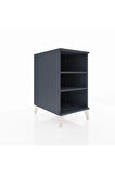 Kronos Komodin 2 Raflı 44x59x80 Antrasit-Antrasit
