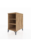Kronos Komodin 2 Raflı 44x59x80 Çam-Çam