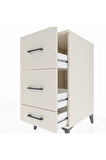 Kronos Komodin 3 Çekmeceli 44x59x96 Aytaşı-Aytaşı