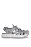 Humtto 760289B-6 Gri Spor Sandalet