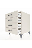 Kronos Komodin 4 Çekmeceli 60x59x80 Aytaşı-Aytaşı