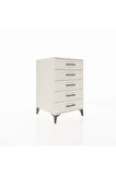 Kronos Komodin 5 Çekmeceli 60x59x96 Aytaşı-Aytaşı