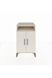 Kronos Komodin 3 Raflı 2 Kapaklı 60x59x96 Aytaşı-Aytaşı