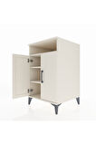 Kronos Komodin 3 Raflı 2 Kapaklı 60x59x96 Aytaşı-Aytaşı