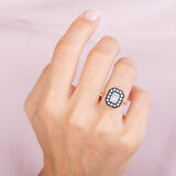 0.09 Karat Elmas Fantezi Yüzük