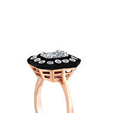 0.09 Karat Elmas Fantezi Yüzük