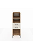 Kronos Dolap 2 Raflı 2 Çekmeceli 44x59x134 Çam-Aytaşı