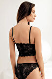Desteksiz Bralet Takım Siyah Mb12800-b